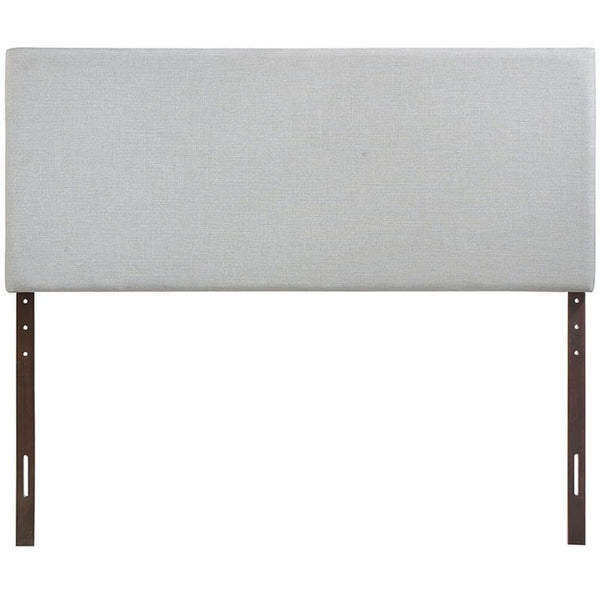 Region King Upholstered Headboard in Sky Gray