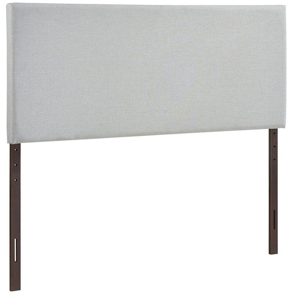 Region King Upholstered Headboard in Sky Gray