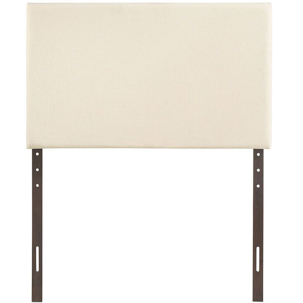 Region Twin Upholstered Headboard in Ivory