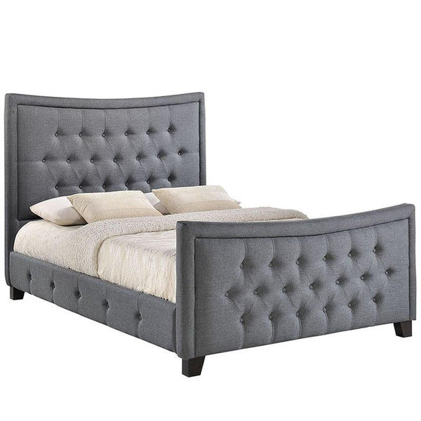 Claire Queen Bed in Smoke