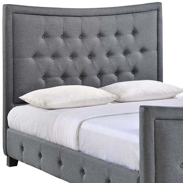 Claire Queen Bed in Smoke