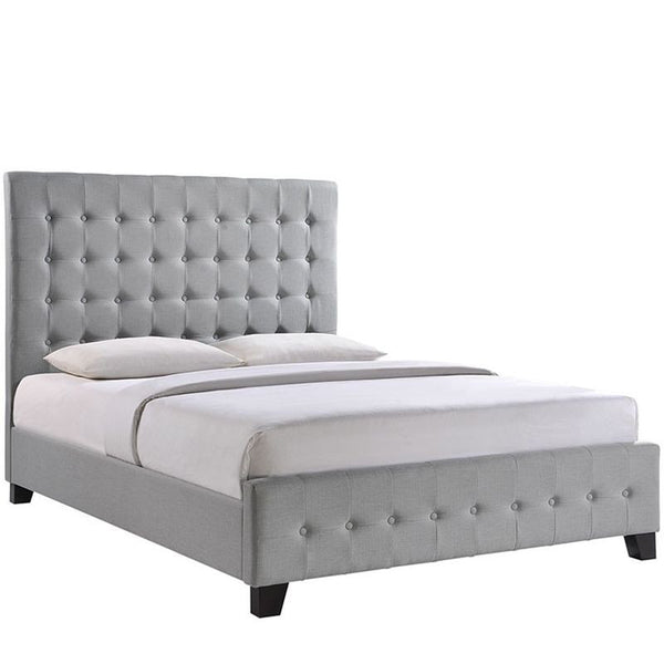 Skye Full Bed in Sky Gray