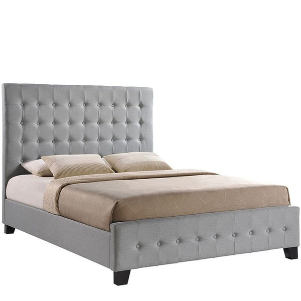 Skye Full Bed in Sky Gray