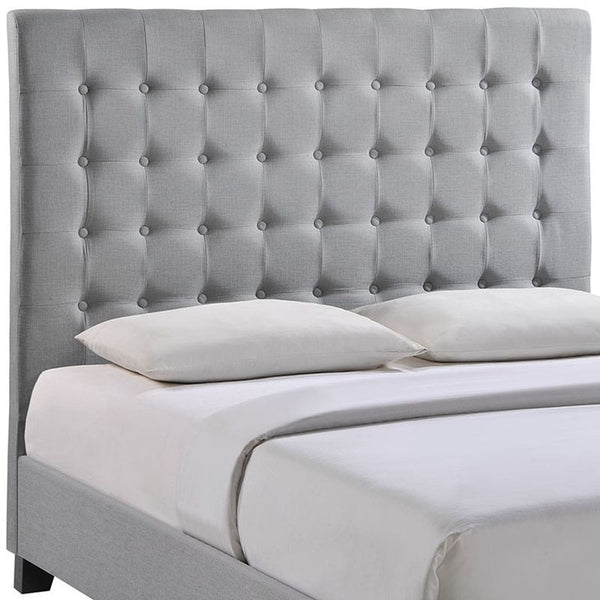 Skye Full Bed in Sky Gray