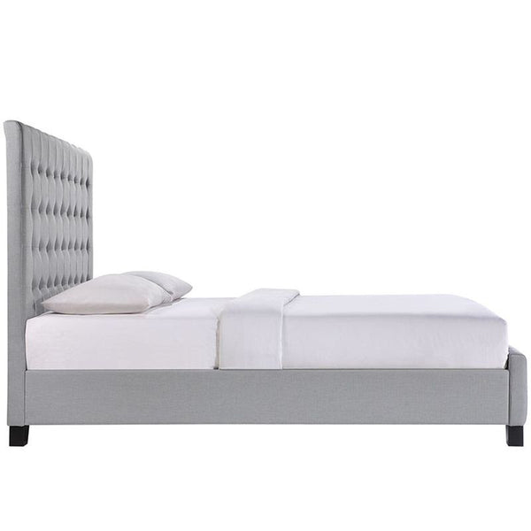 Skye Full Bed in Sky Gray