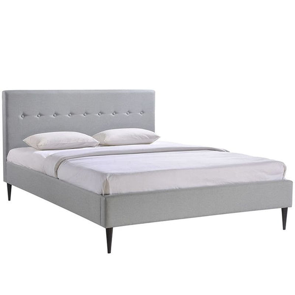 Stacy Full Bed in Sky Gray