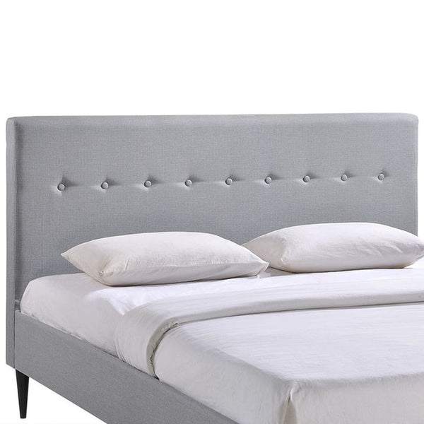 Stacy Full Bed in Sky Gray