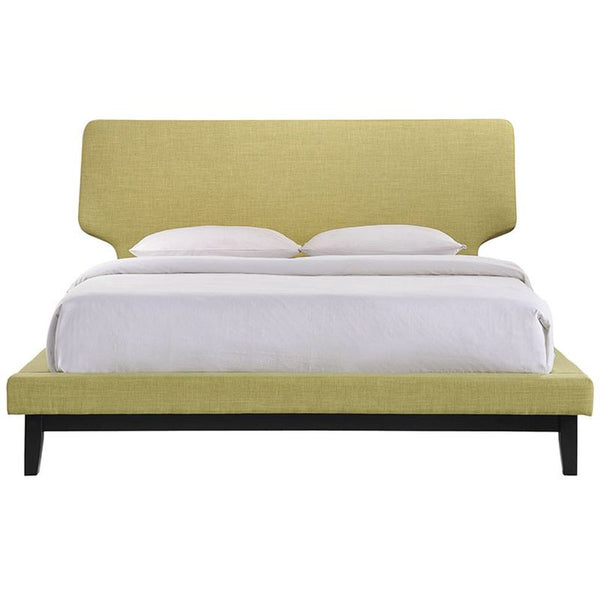 Bethany Queen Bed in Black Green
