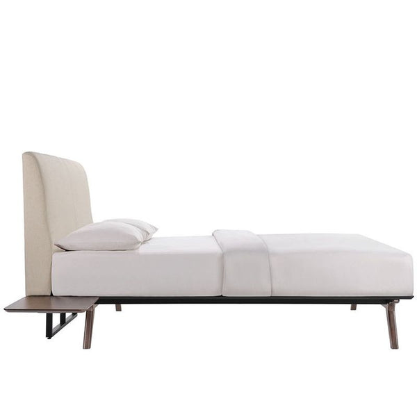 Tracy 3 Piece Queen Bedroom Set in Cappuccino Beige