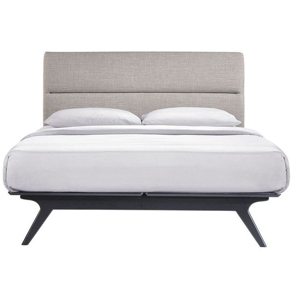 Addison 3 Piece Queen Bedroom Set in Black Gray