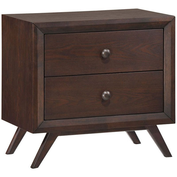 Tracy 5 Piece Queen Bedroom Set in Cappuccino Brown
