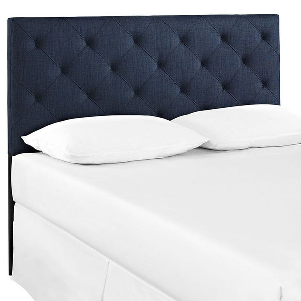 Theodore Twin Fabric Headboard in Navy