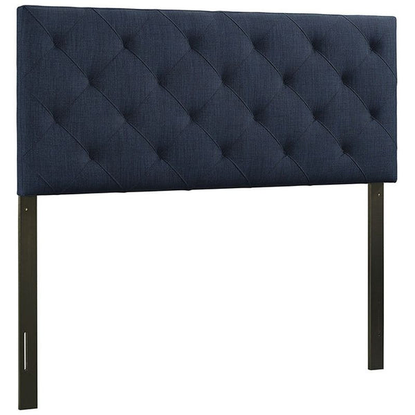 Theodore Twin Fabric Headboard in Navy