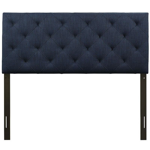 Theodore Twin Fabric Headboard in Navy