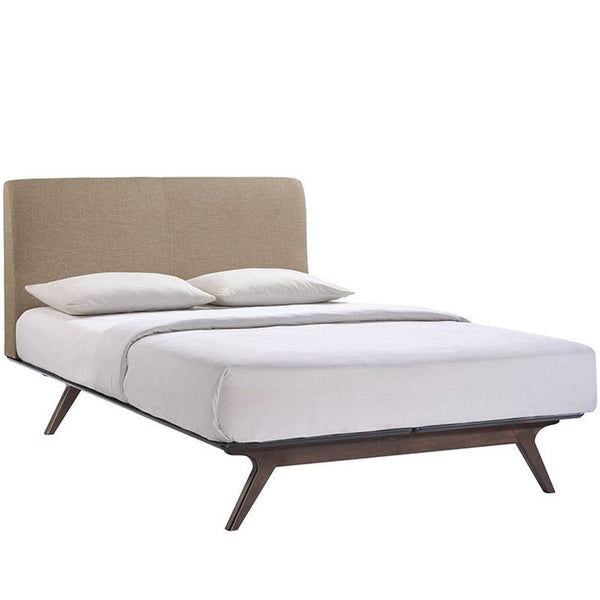Tracy Twin Bed in Cappuccino Latte