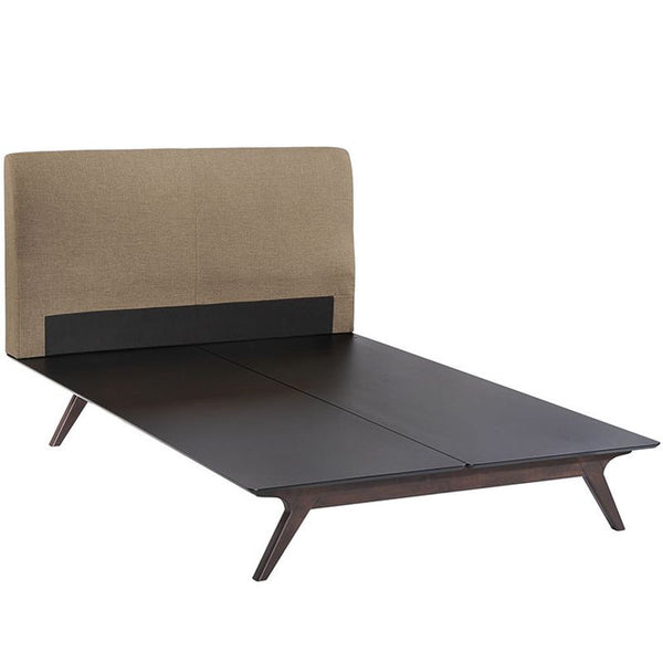 Tracy Twin Bed in Cappuccino Latte