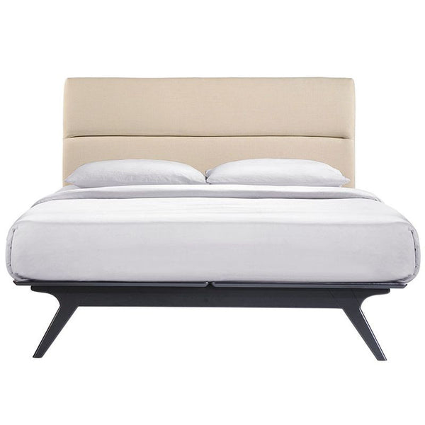 Addison Twin Bed in Black Beige