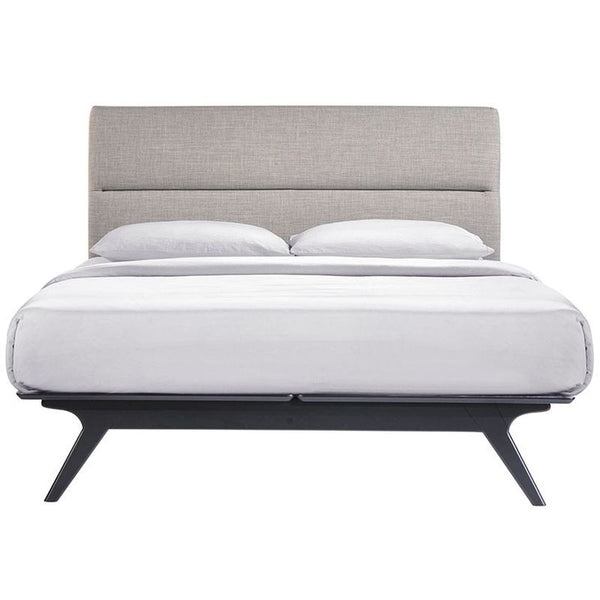 Addison 5 Piece Queen Bedroom Set in Black Gray