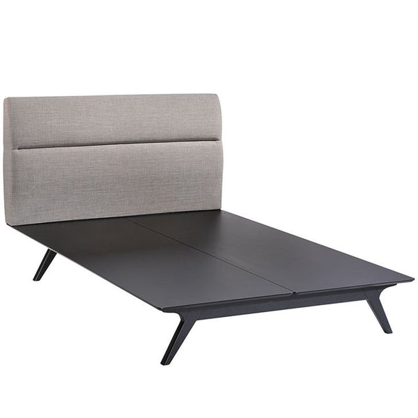 Addison 5 Piece Queen Bedroom Set in Black Gray