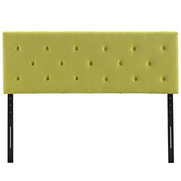 Terisa Full Fabric Headboard in Wheatgrass