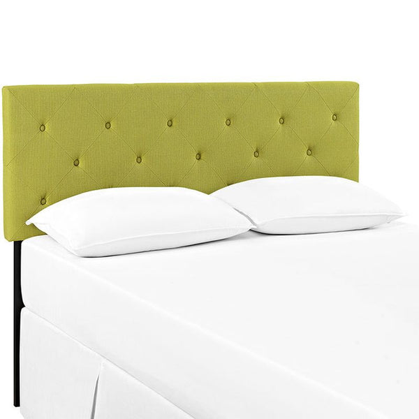 Terisa Full Fabric Headboard in Wheatgrass