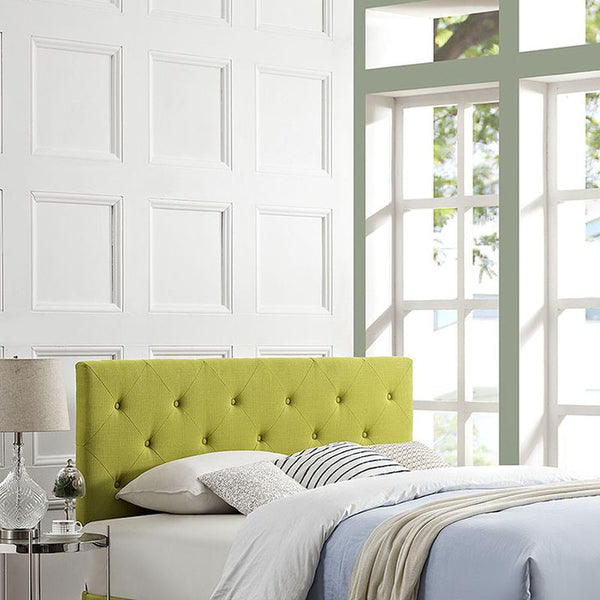 Terisa Full Fabric Headboard in Wheatgrass