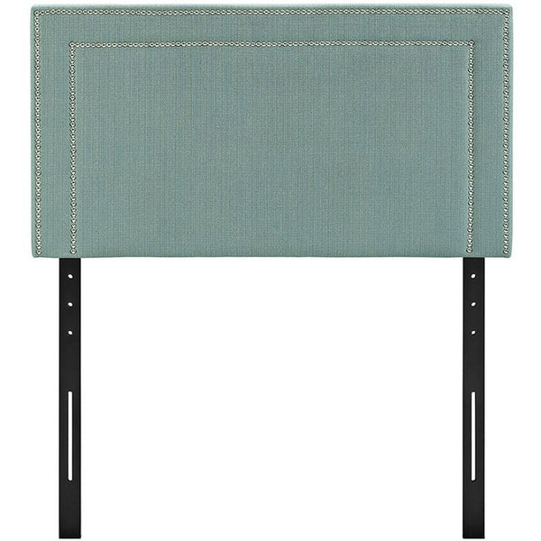 Jessamine Twin Fabric Headboard in Laguna