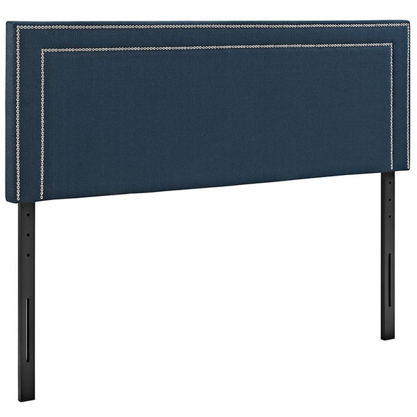 Jessamine Full Fabric Headboard in Azure