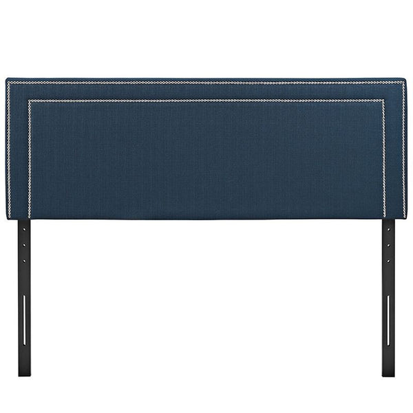Jessamine Full Fabric Headboard in Azure