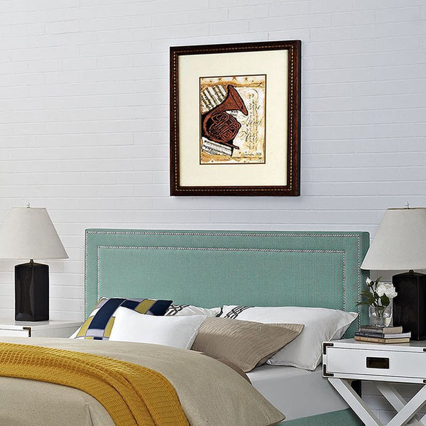 Jessamine Full Fabric Headboard in Laguna