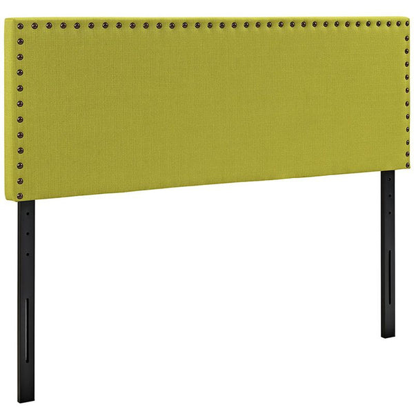 Phoebe Full Fabric Headboard in Wheatgrass