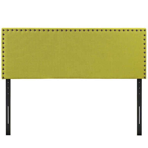 Phoebe Full Fabric Headboard in Wheatgrass