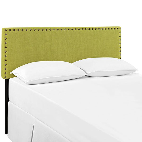 Phoebe Full Fabric Headboard in Wheatgrass
