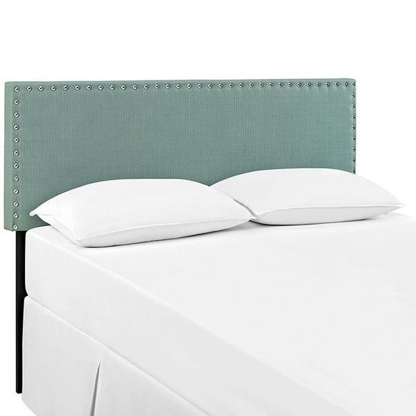 Phoebe King Fabric Headboard in Laguna