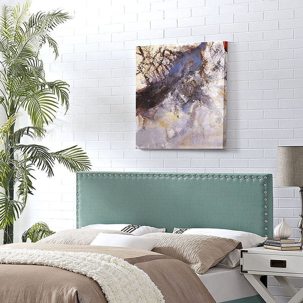 Phoebe King Fabric Headboard in Laguna