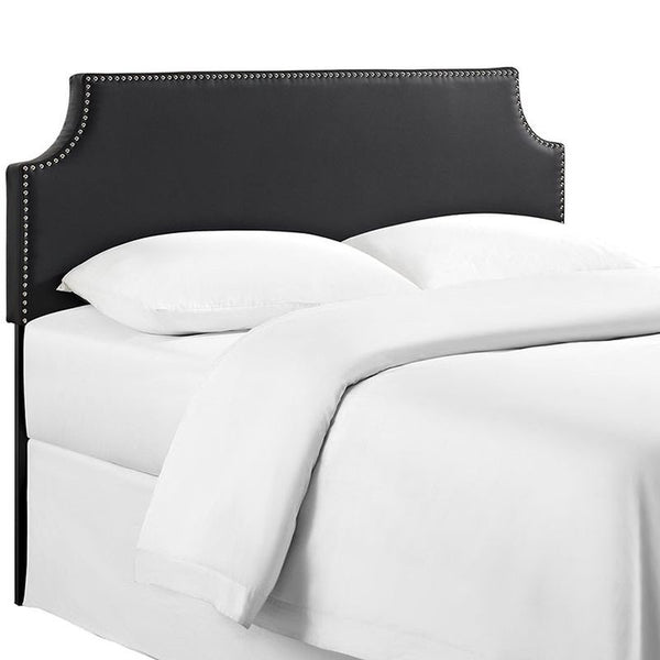 Laura King Vinyl Headboard in Black