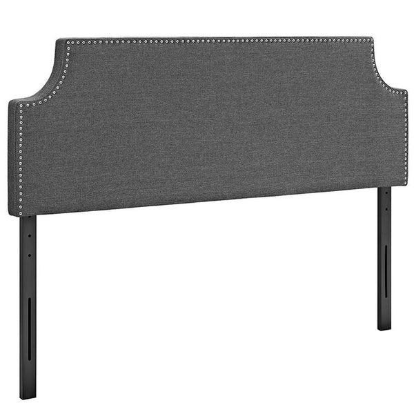 Laura King Fabric Headboard in Gray