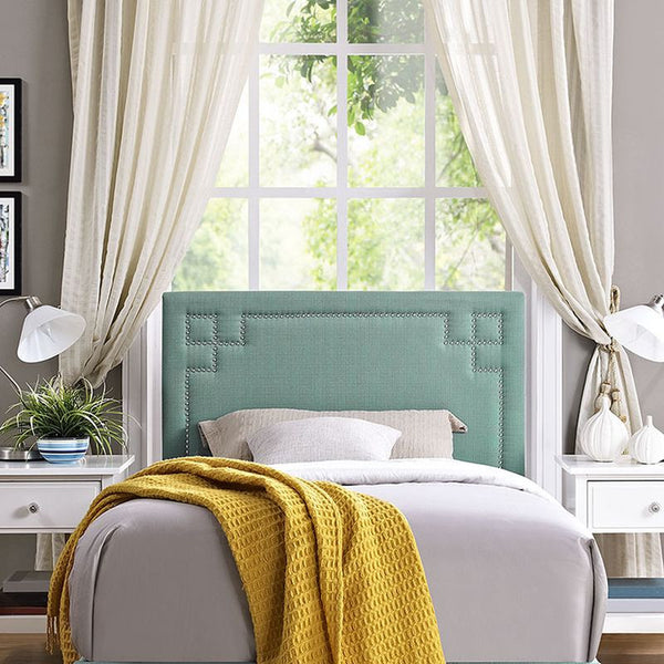 Josie Twin Fabric Headboard in Laguna