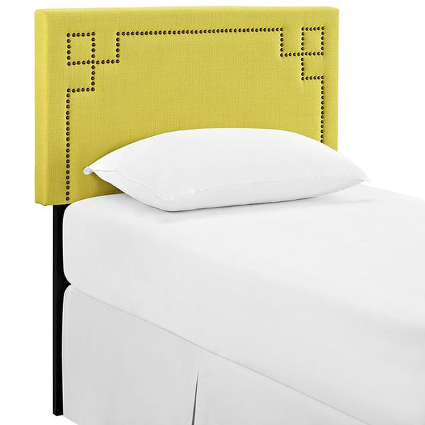 Josie Twin Fabric Headboard in Sunny