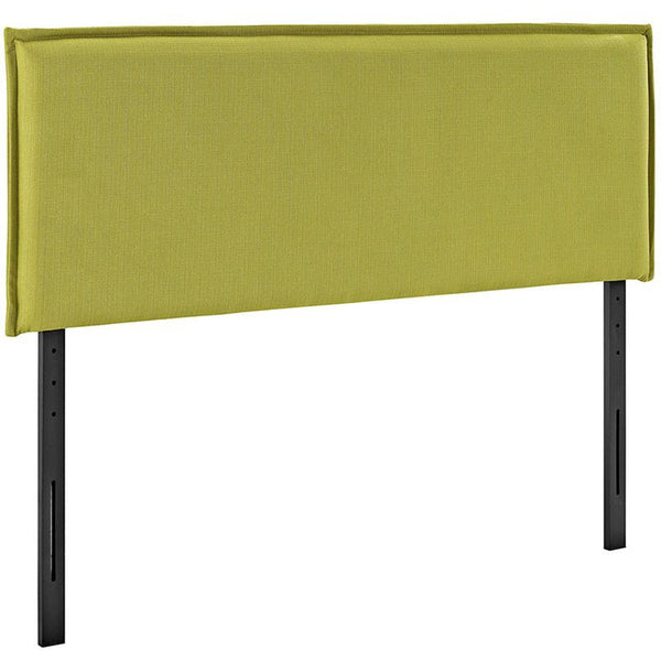 Camille Queen Fabric Headboard in Wheatgrass