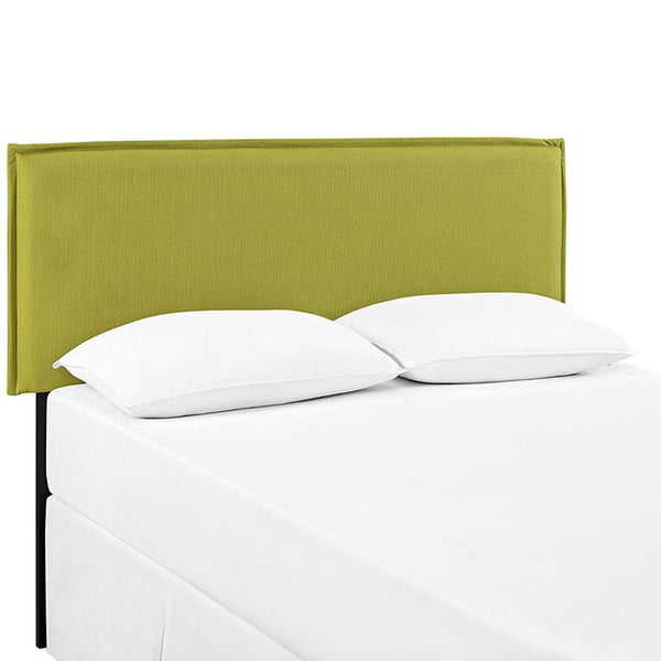 Camille Queen Fabric Headboard in Wheatgrass