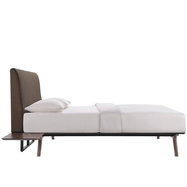 Tracy 3 Piece Full Bedroom Set in Cappuccino Brown