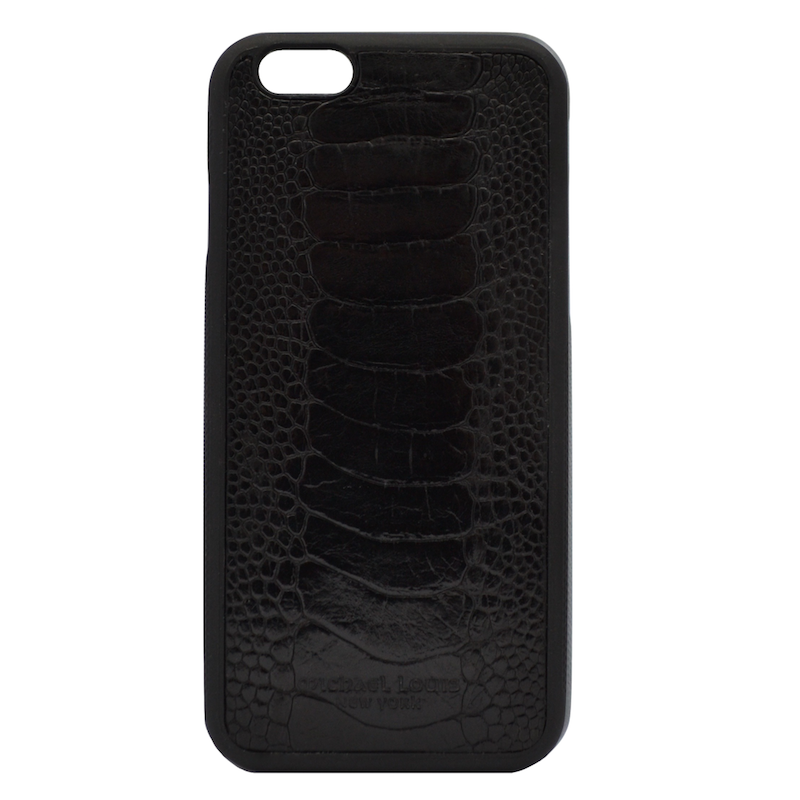 Black Ostrich iPhone 6/6S Case