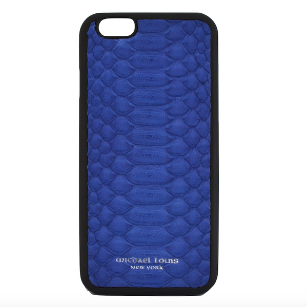Blue Snakeskin iPhone 6/6S Case