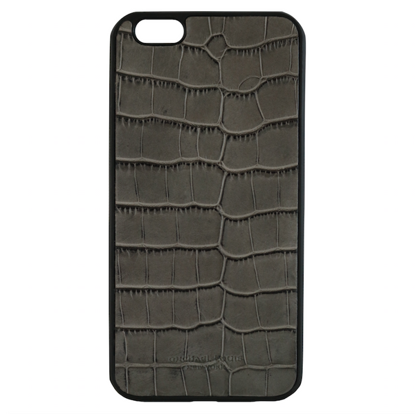 Grey Croc Embossed iPhone 6/6S Plus Case
