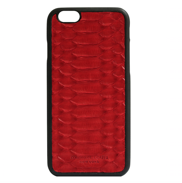 Red Snakeskin iPhone 6/6S Case