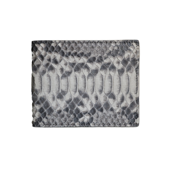 Natural Snakeskin Bifold Wallet