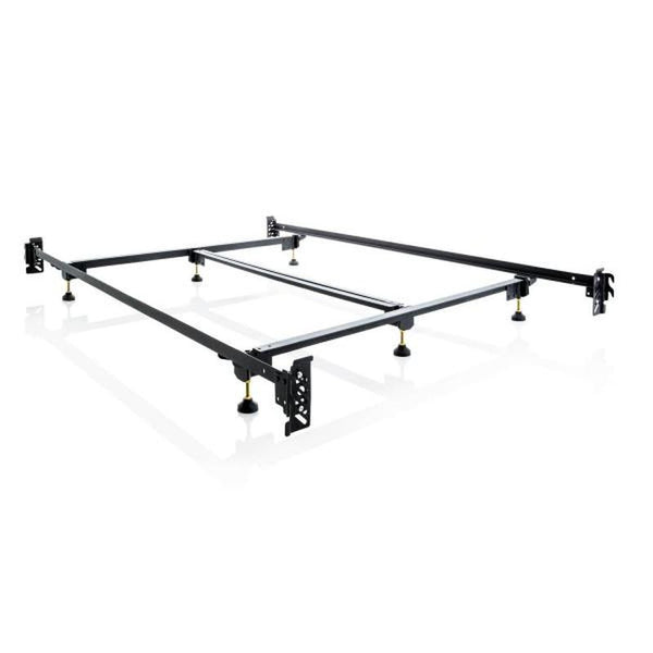 Queen Steelock® Adaptable Hook-In Headboard Footboard Bed Frame