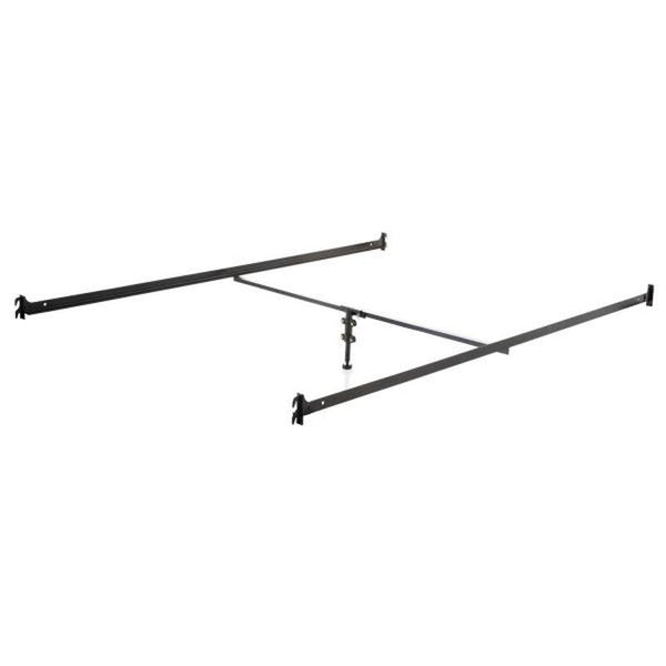 Queen Hook-in Bed Rails with Center Bar