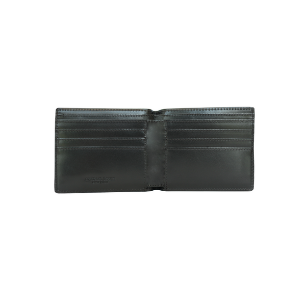 Black Snakeskin Bifold Wallet